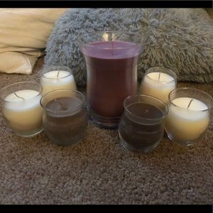 Assorted PartyLite candles